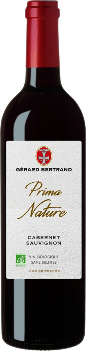 Вино Gerard Bertrand Prima Nature Cabernet Sauvignon 2017