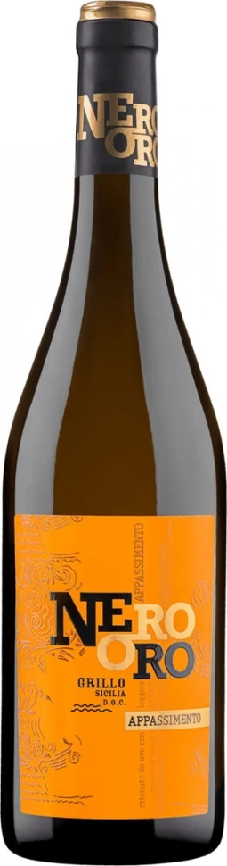 Вино "Nero Oro" Grillo Appassimento, Sicilia DOC, 2020