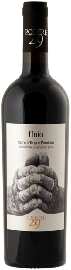 Вино Podere 29, "Unio" Nero di Troia e Primitivo IGT, 2024