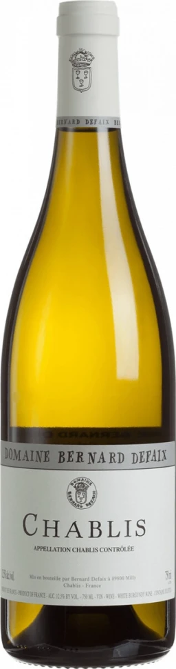 Вино Domaine Bernard Defaix, Chablis AOC, 2019
