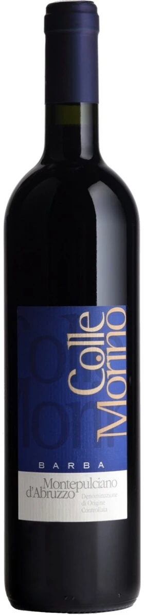 Вино Barba, Colle Morino Montepulciano D'Abruzzo DOC, 2015