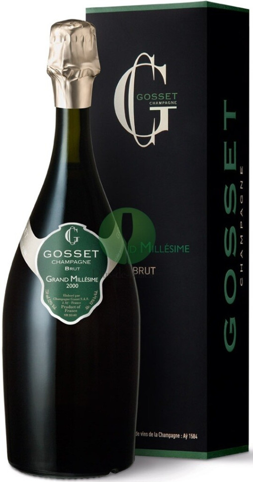 Шампанское Brut Grand Millesime 2000 gift box