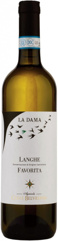 Вино Colle Belvedere La Dama Langhe DOC Favorita 2019