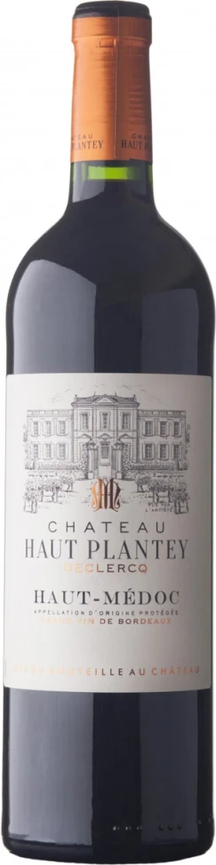 Вино Chateau Haut Plantey Declercq, Haut-Medoc AOP, 2020