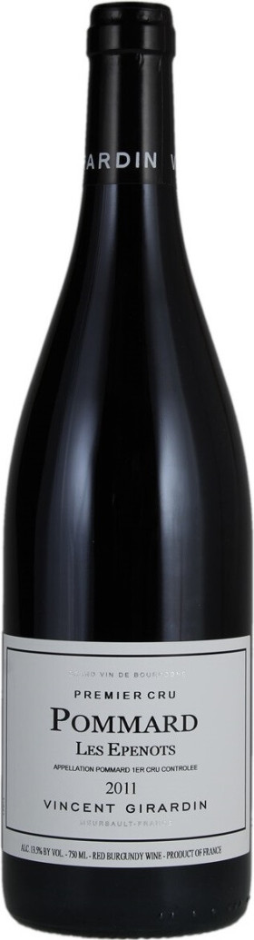 Вино Vincent Girardin Pommard Premier Cru Les Epenots AOC 2011