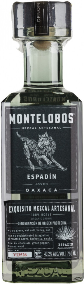 Мескаль Montelobos Espadin Joven 0.75 л