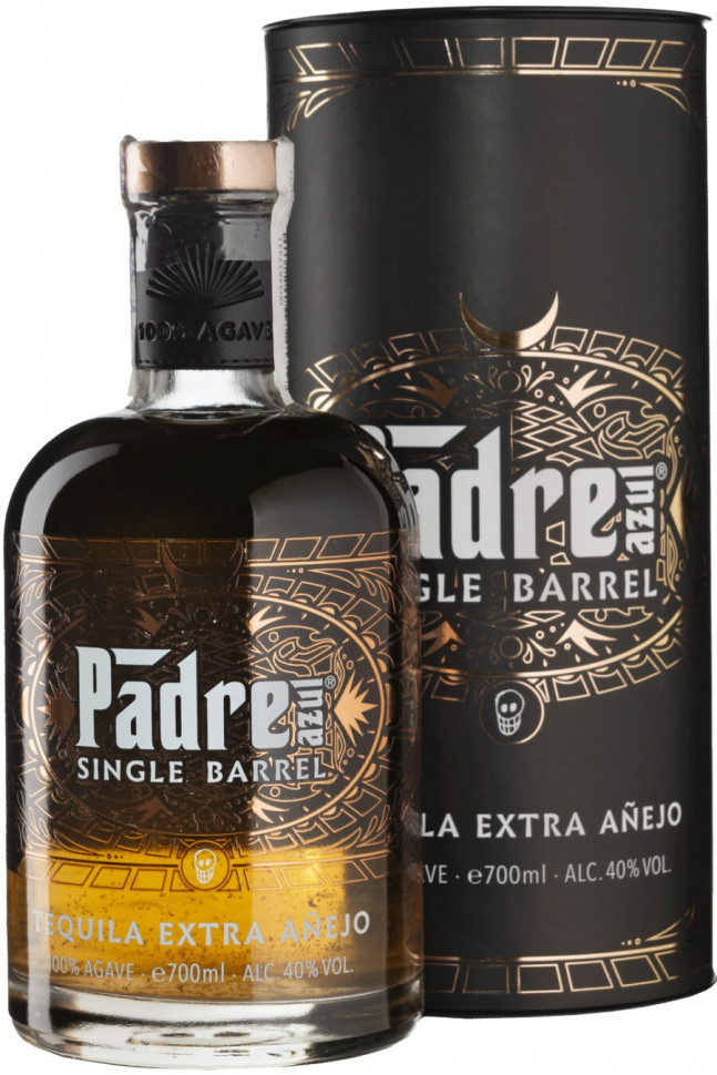 Текила Padre Azul Single Barrel Extra Anejo in tube 0.7 л