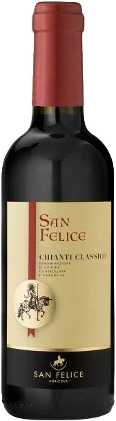Вино Chianti Classico DOCG, San Felice, 2012, 375 мл