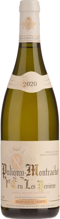 Вино Domaine Jean-Louis Chavy, Puligny-Montrachet 1er Cru Les Perrieres AOC, 2020