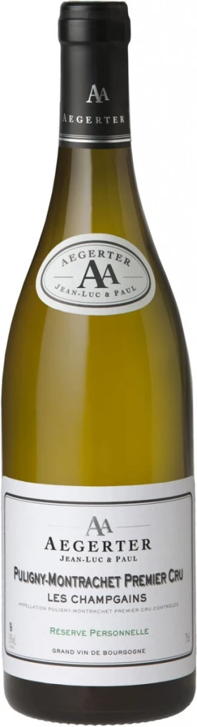 Вино Aegerter, Reserve Personnelle Puligny-Montrachet Premier Cru Les Champgains AOC, 2019