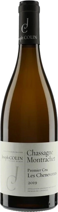 Вино Domaine Joseph Colin, Chassagne-Montrachet 1er Cru Les Chenevottes AOC, 2019