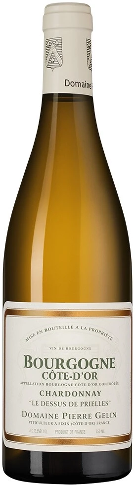 Вино Domaine Pierre Gelin, Bourgogne Chardonnay Le Dessus de Prielles AOC, 2023