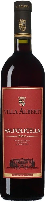 Вино Villa Alberti Valpolicella DOC, 2017