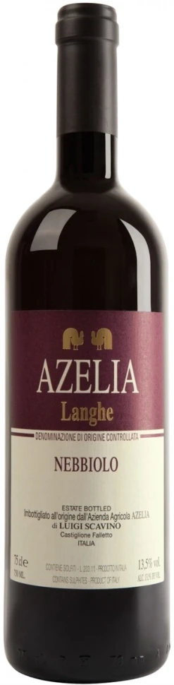 Вино Azelia, Nebbiolo, Langhe DOC