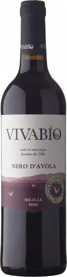 Вино Colomba Bianca, "VivaBio" Nero d'Avola, Sicilia DOC