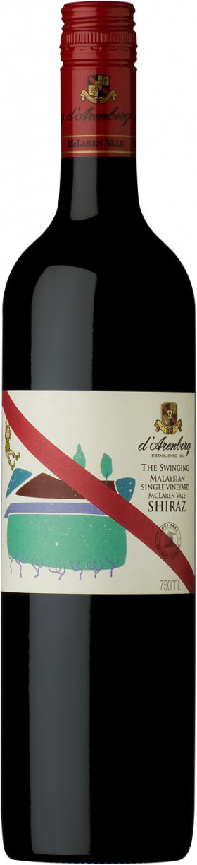Вино d Arenberg The Swinging Malaysian Single Vineyard Shiraz McLaren Vale 2012
