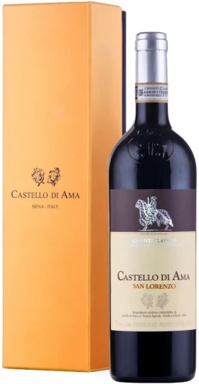Вино Castello di Ama, San Lorenzo Chianti Classico Gran Selezione DOCG, 2019, gift box