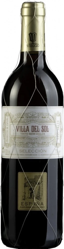 Вино Bodegas Lozano, "Villa del Sol" Tinto Semidulce