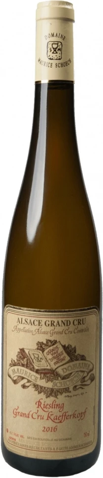 Вино Domaine Maurice Schoech, Riesling Grand Cru Kaefferkopf, Alsace AOC, 2016