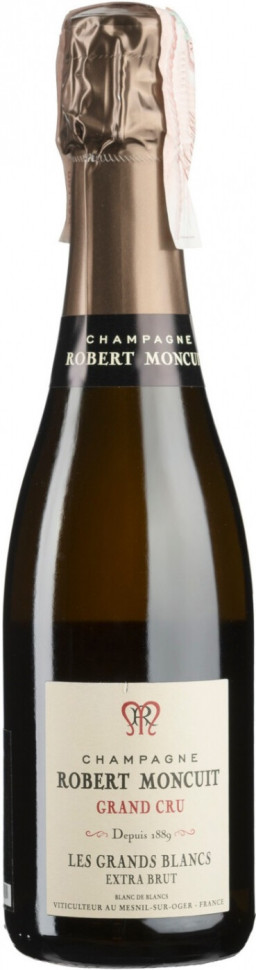 Шампанское Robert Moncuit Les Grands Blancs Grand Cru Extra Brut Champagne AOC 375 мл