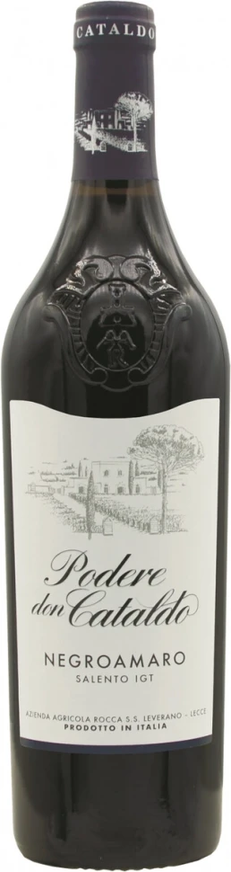 Вино Podere Don Cataldo, Negroamaro, Salento IGT, 2019