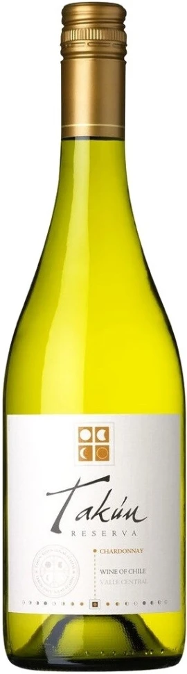 Вино "Takun" Chardonnay Reserva, 2015
