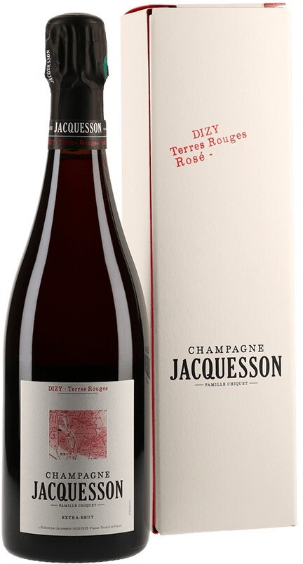 Шампанское Jacquesson Dizy Terres Rouges Rose Extra Brut 2009 gift box 15 л