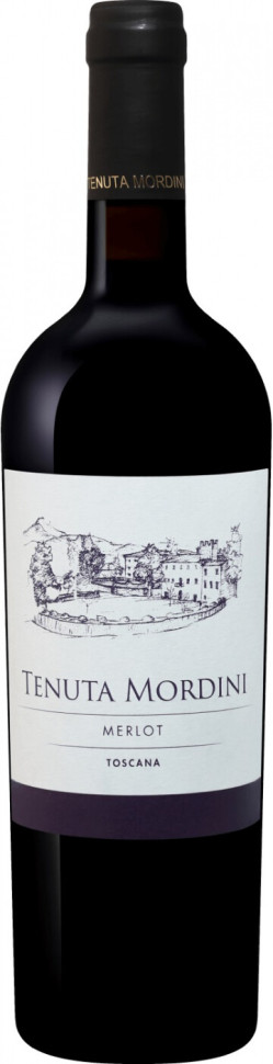 Вино Tenuta Mordini Merlot Toscana IGT 2018