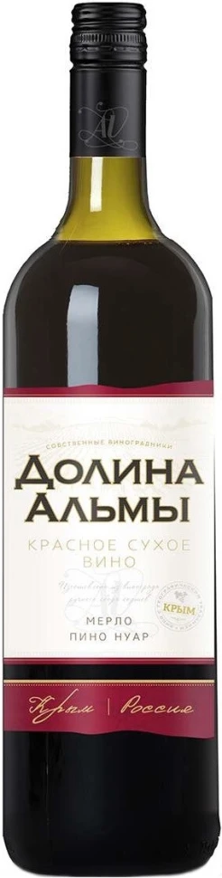 Вино Долина Альмы Мерло-Пино Нуар