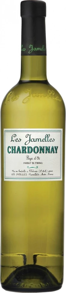 Вино Les Jamelles, Chardonnay, Pays d'Oc IGP, 2022
