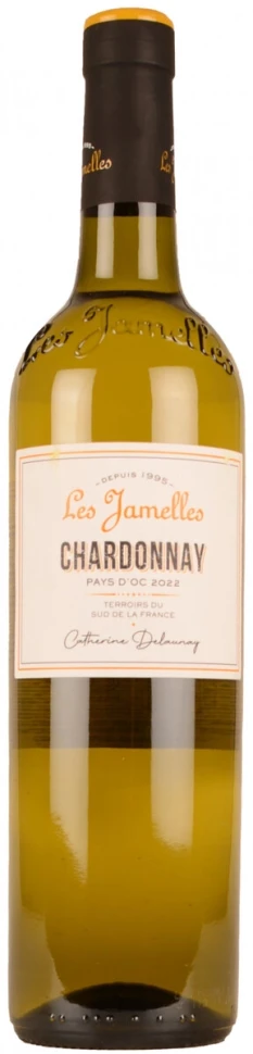 Вино Les Jamelles, Chardonnay, Pays d'Oc IGP, 2022