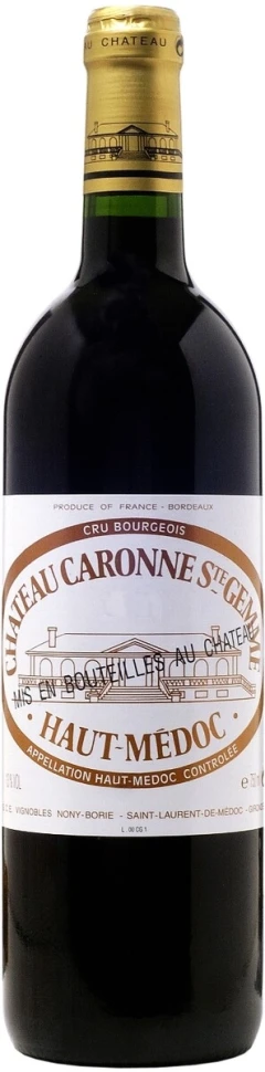 Вино Chateau Caronne Sainte-Gemme, Haut-Medoc AOC, 2011
