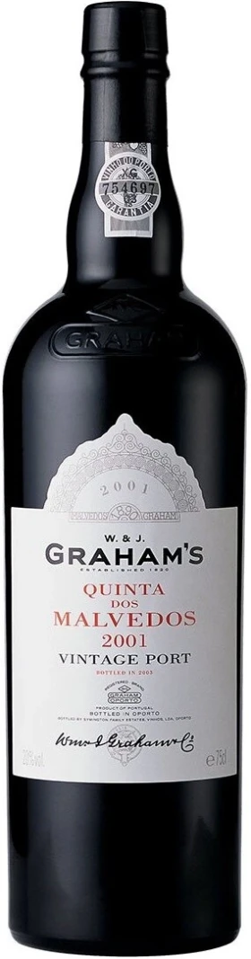 Портвейн Graham's, Quinta dos Malvedos Vintage Port, 2001