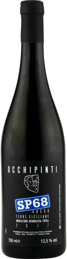 Вино Arianna Occhipinti, SP 68 Rosso, Terre Siciliane IGT, 2022
