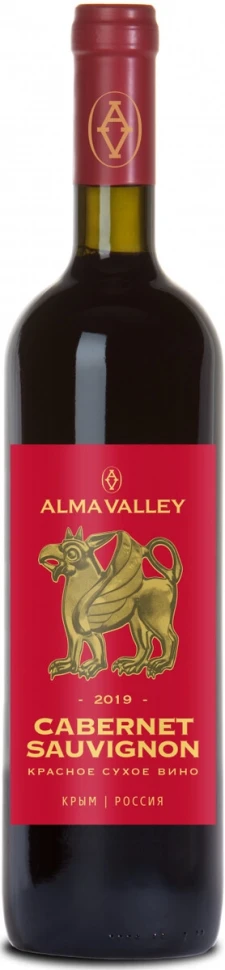 Вино Alma Valley Cabernet Sauvignon, 2019