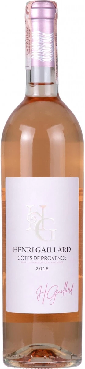 Вино Henri Gaillard Cotes de Provence Rose AOC, 2018
