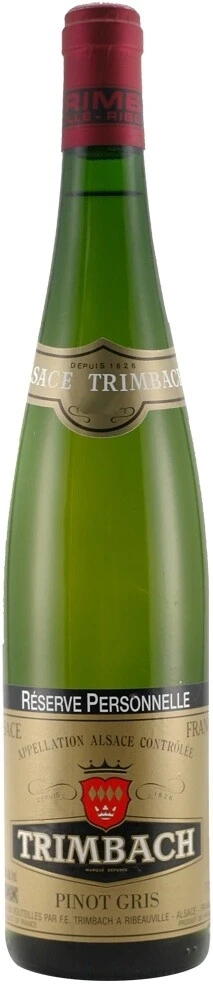 Вино Pinot Gris Reserve Personnelle AOC, 2007