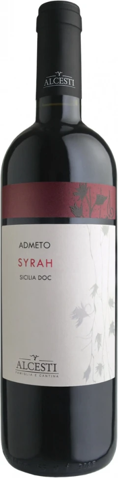 Вино Alcesti, Admeto Syrah, Sicilia DOC