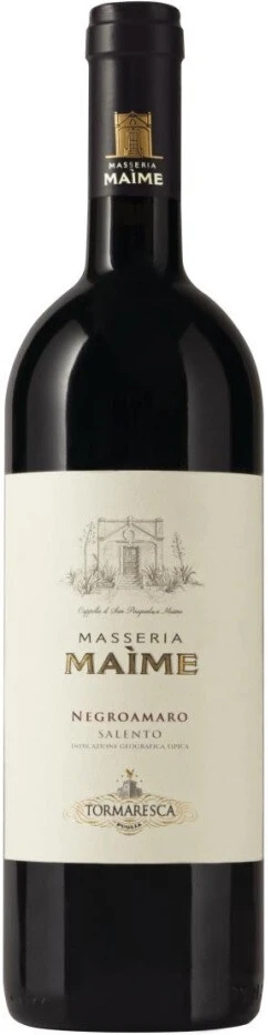 Вино Tormaresca, Masseria Maime Negroamaro, Salento IGT, 2017
