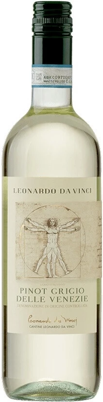 Вино Leonardo da Vinci Pinot Grigio delle Venezie DOC, 2022