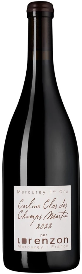 Вино Domaine Bruno Lorenzon, Mercurey 1-er Cru Carline Clos des Champs Martin AOC, 2022