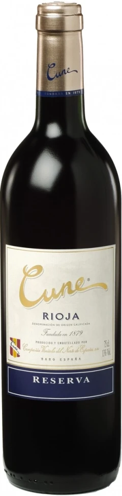 Вино Cune Reserva, Rioja DOC, 2009