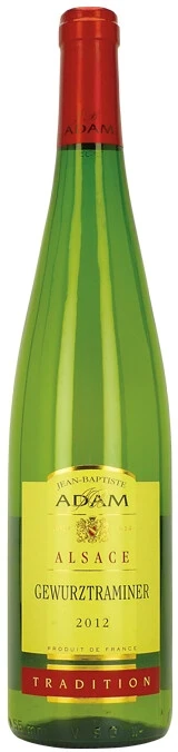 Вино Jean Baptiste Adam, Tradition Gewurztraminer, Alsace, 2012