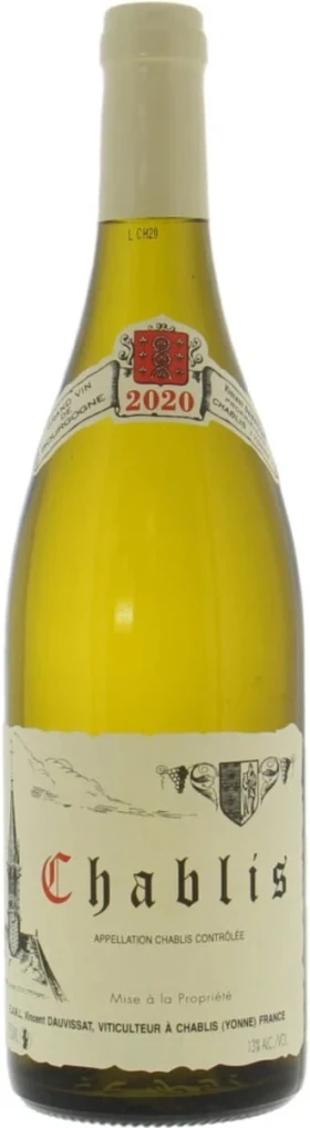Вино Vincent Dauvissat, Chablis AOC, 2020