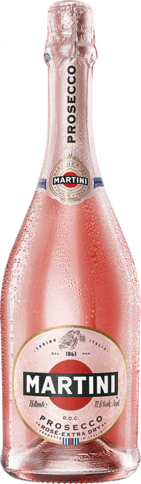 Игристое вино Martini Rose Extra Dry Prosecco DOC