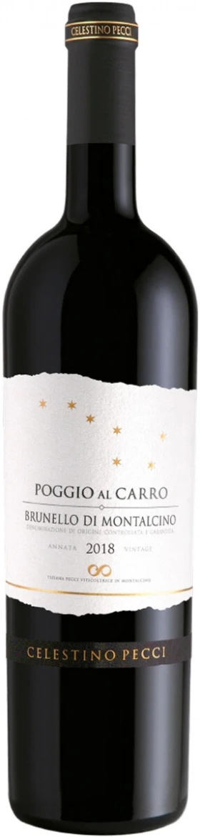 Вино Celestino Pecci, Poggio al Carro Brunello di Montalcino DOCG, 2018