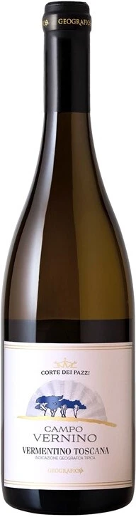 Вино Geografico, Campo Vernino Vermentino, Toscana IGT, 2022
