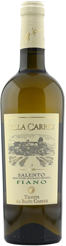 Вино Al Bano Carrisi, Villa Carrisi Fiano, Salento IGP, 2023