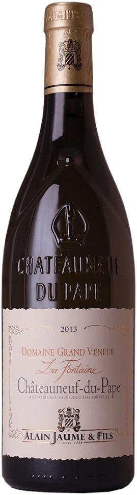 Вино Domaine Grand Veneur, La Fontaine, Chateauneuf-du-Pape AOC, 2013