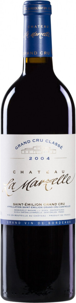 Вино Chateau La Marzelle Saint Emilion Grand Cru AOC 2004